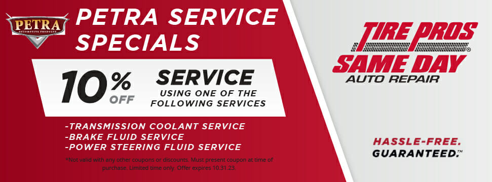 petra service specials, same day auto repair,